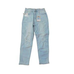 Wax Jean Size 9/29 Distressed Ripped Mom Jeans Denim Jean NWT